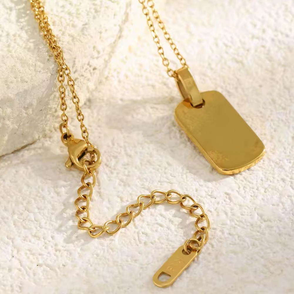 Gold Angel Number 11:11 Necklace – Minimalist Lucky Pendant - Picture 6 of 10